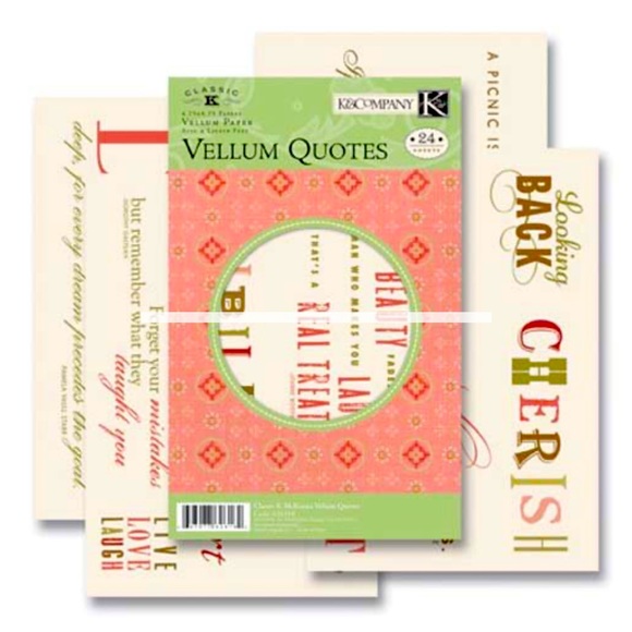 Office Classic Vellum Quotes 62664 24 Sheets